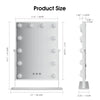LED Hollywood Vanity Mirror with Touch Control