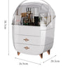 Elite Desktop Makeup Organizer – Large Capacity & Dust-Proof Protection