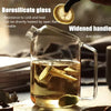 Heat-Resistant Borosilicate Glass Teapot with Cork Lid – Flower Kettle
