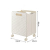 Foldable Laundry Basket for Dirty Clothes Storage - Clarify.pk