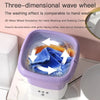 Mini Portable Baby Washing Machine – Travel Laundry Bucket - Clarify.pk