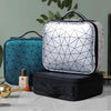 Diamond Cut Cosmetic Bag for Makeup and Essentials - Clarify.pk