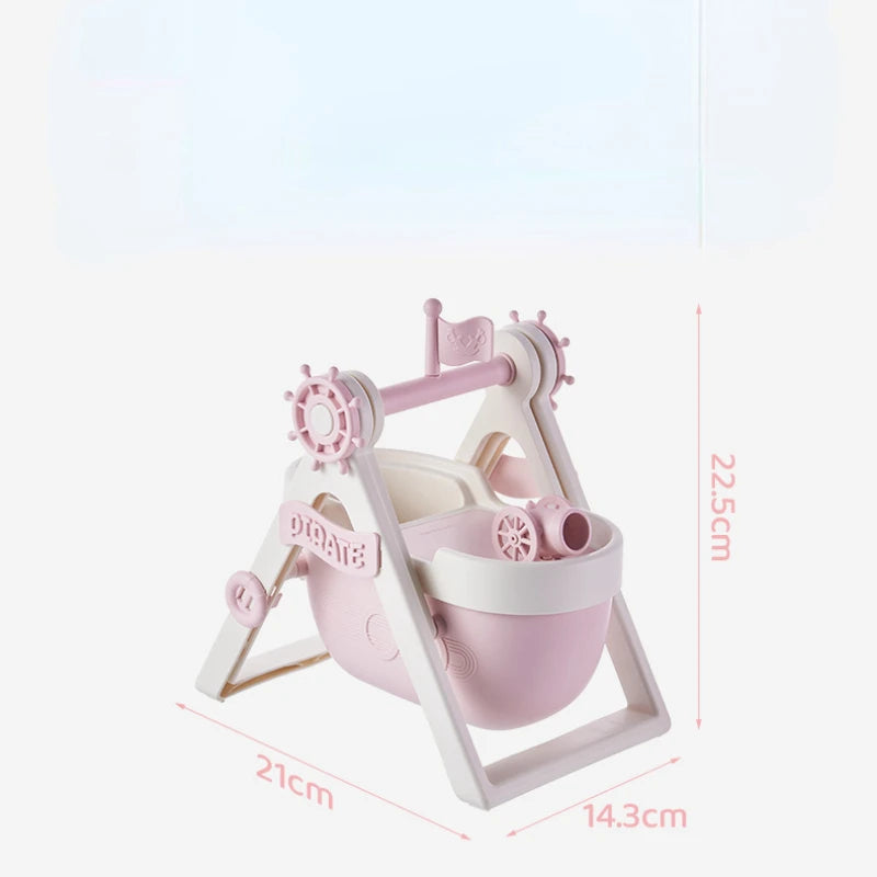 Ship Modeling Desktop Pen Holder Large-capacity Cute Stationery Storage Box Creative Cartoon Pencil Holder Desk Organizer