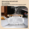 Borosilicate Glass Kettle – Elegant Heat-Resistant Stovetop Teapot with Natural Bamboo Handle & Infuser