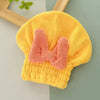 Soft Water-Absorbent Shower Cap with Stylish Bow - Clarify.pk