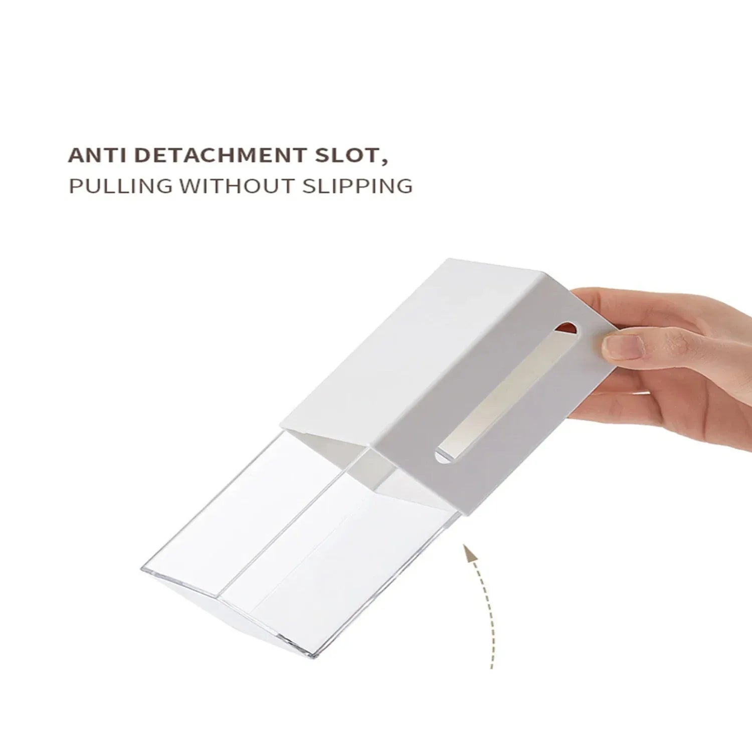 Punch-Free Makeup Cotton & Hair Clip Storage Box - Clarify.pk