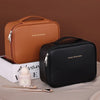 PU Leather Travel Makeup Bag – Large Capacity Organizer (Random color)