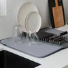 Folding Tableware Drainer Mat – Thickened Non-Slip Absorbent Pad