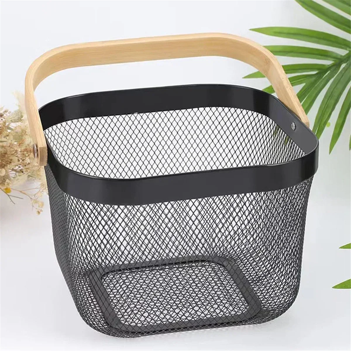 Metal Mesh Hanging Basket - Clarify.pk