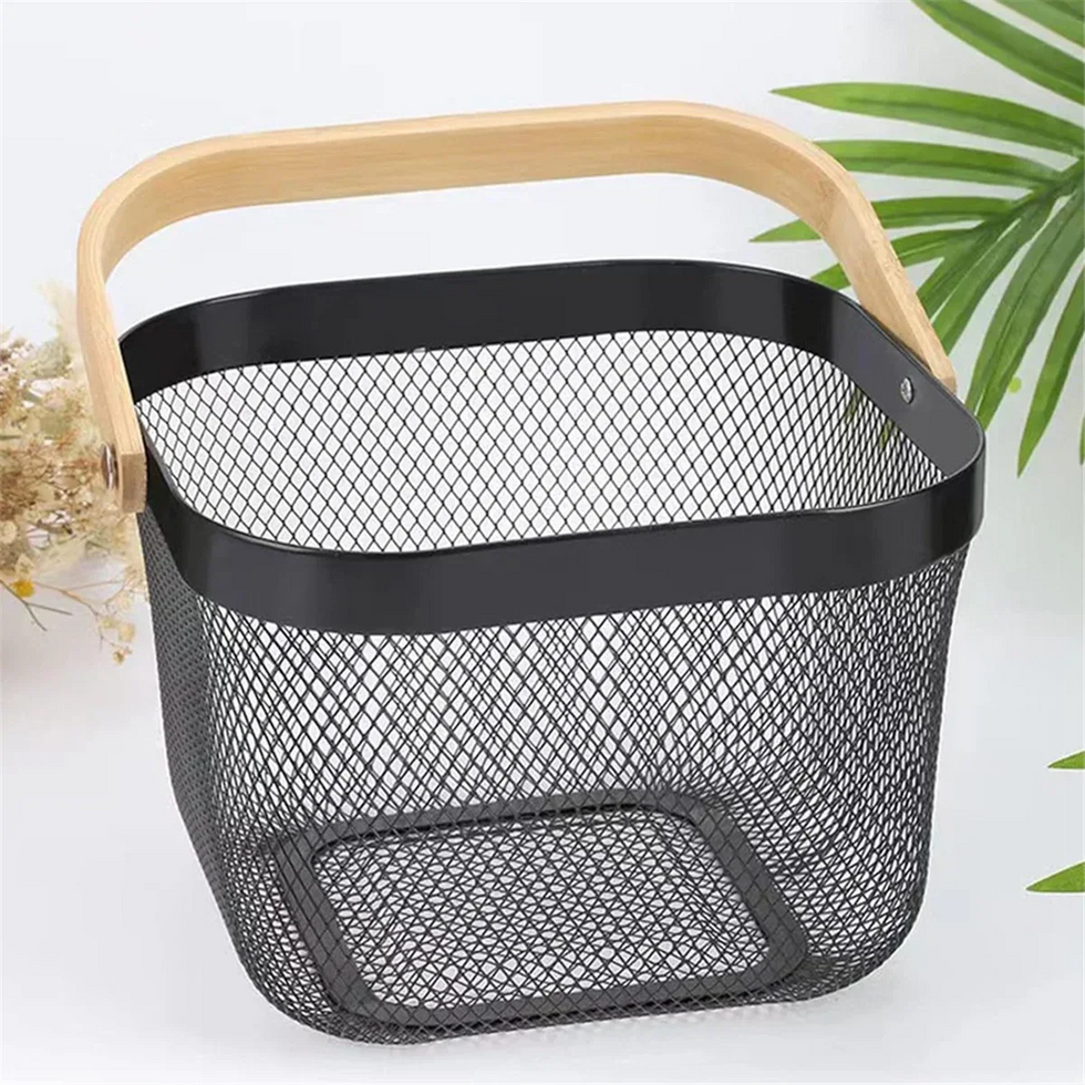 Metal Mesh Hanging Basket - Clarify.pk