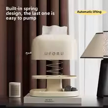 Uforo Luxury Tissue Box – Modern Desktop Organizer & Napkin Holder