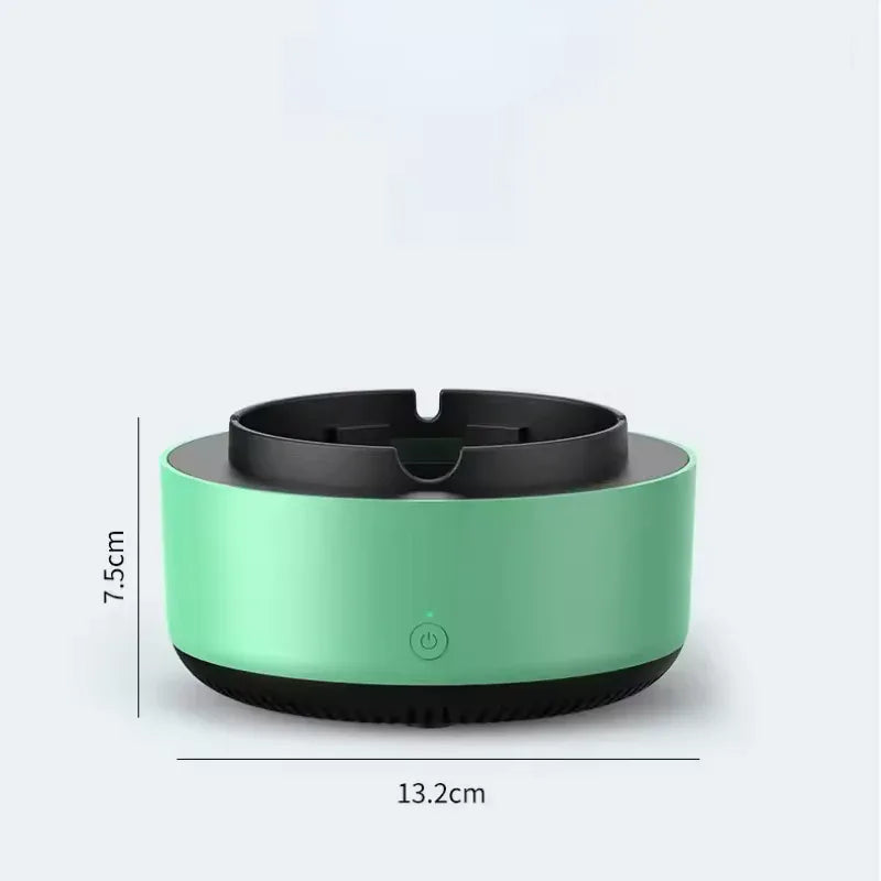 Ashtray with Extinguisher – Smokeless Portable Cigarette Holder (Cells Operated)