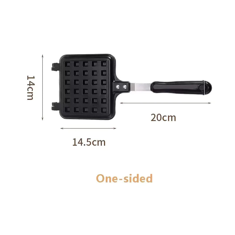 Portable Waffle Maker – Quick Heating Non-Stick Breakfast Iron - Clarify.pk