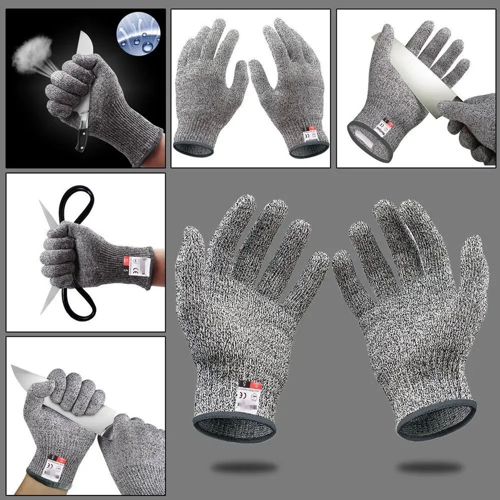 Grade 5 Cut-Resistant Gloves – Ultimate Kitchen & Garden Safety