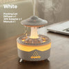 Premium Rain Drop Humidifier – LED Flame Mist Aroma Diffuser - Clarify.pk