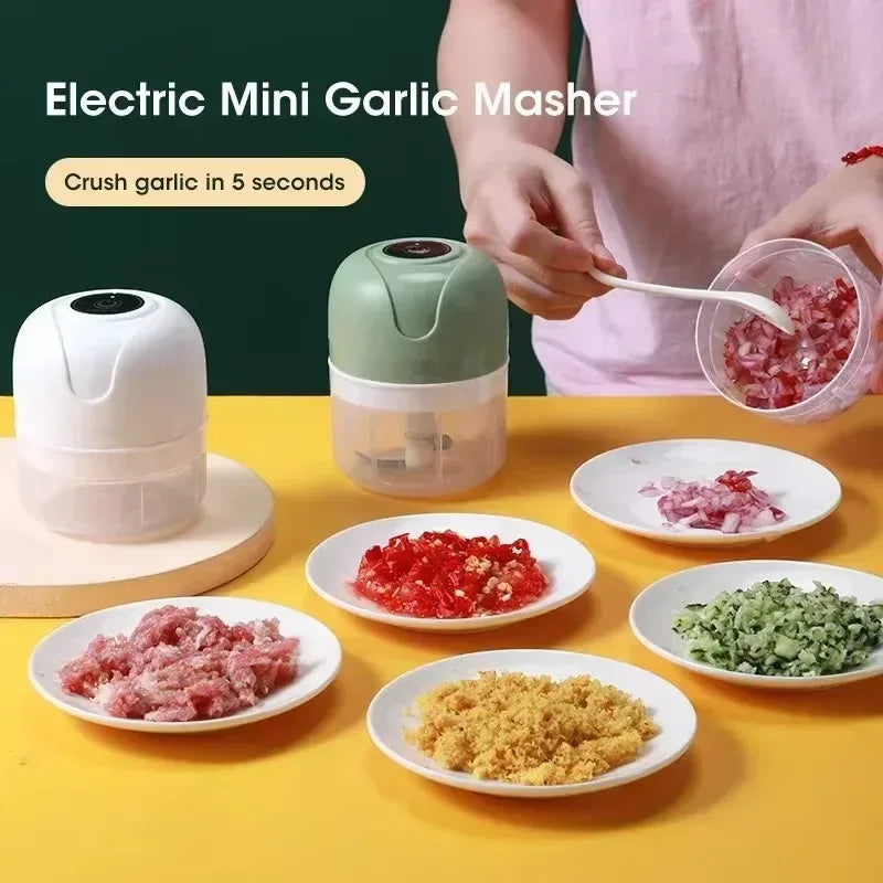 الیکٹرک میٹ گرائنڈر اور ویجیٹیبل ہیلی کاپٹر – 250ML USB