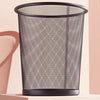 Metal Mesh Trash Can – Rustproof Wire Waste Bin