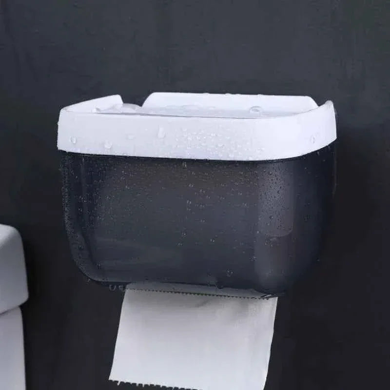 Waterproof Toilet Paper Holder for Ultimate Bathroom Protection - Clarify.pk