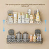 Premium Suction Cup Bathroom Storage Shelf (High Quality) - Clarify.pk