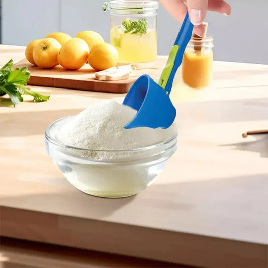 No-Spill Scoop & Funnel Tool – Multi-Purpose Kitchen