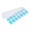 14-Grid Ice Cube Tray with Lid – Easy-Release Freezer Mold - Clarify.pk