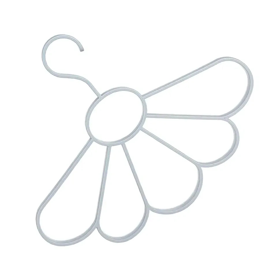 Multi-Layer Flower Clothes Hanger – Space Saving Wardrobe Organizer - Clarify.pk