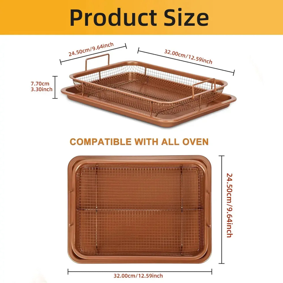 Golden Crisper Tray – French Fries & BBQ - Clarify.pk