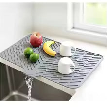 Premium Silicone Faucet Splash Guard & Sink Drain Mat