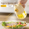 Glass Oil Pot 300ml – Leak Proof Kitchen Oil Bottle