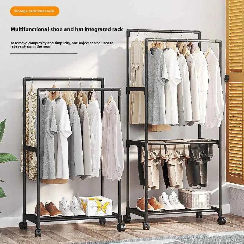 3 Layer Coat Rack - Stylish Scarf Coat Rack for Professional Clothing - Clarify.pk