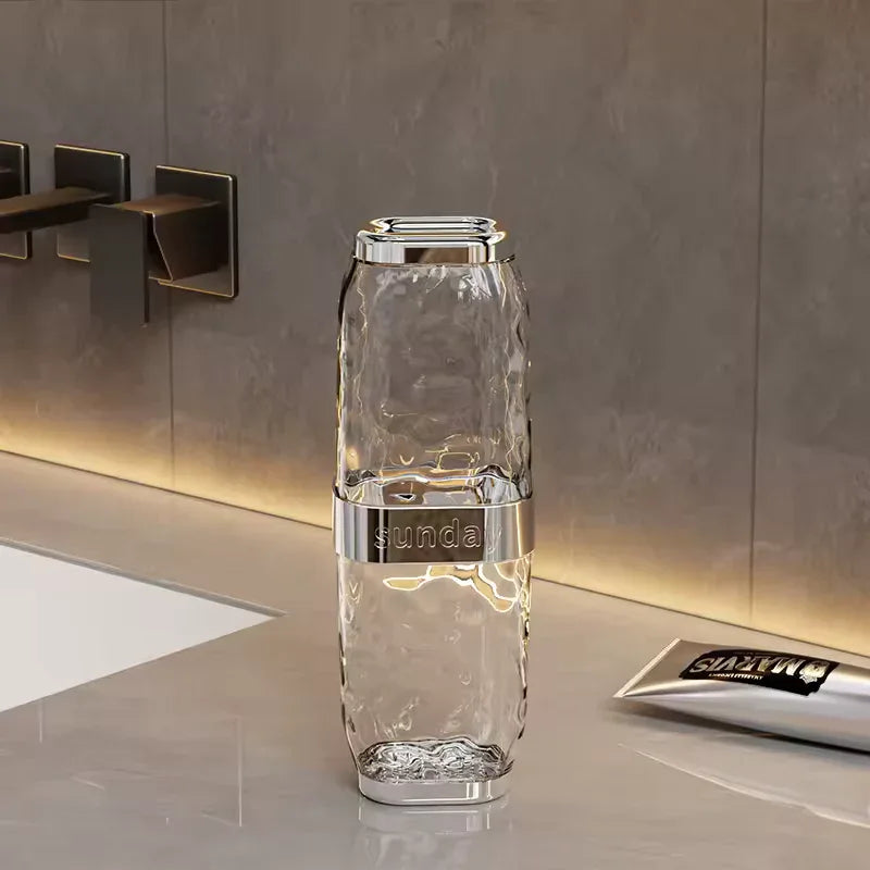 Large Acrylic Travel Toothbrush Case – Durable & Leakproof - Clarify.pk