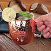 1-6PCS Cocktail Wine Cup Moscow Mule Mugs Stainless Steel Copper Plated Juice Beer Cup Coffee Mugs Bar Champagne Party Drinkware
