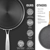 Premium 24cm Stainless Steel Honeycomb Pan