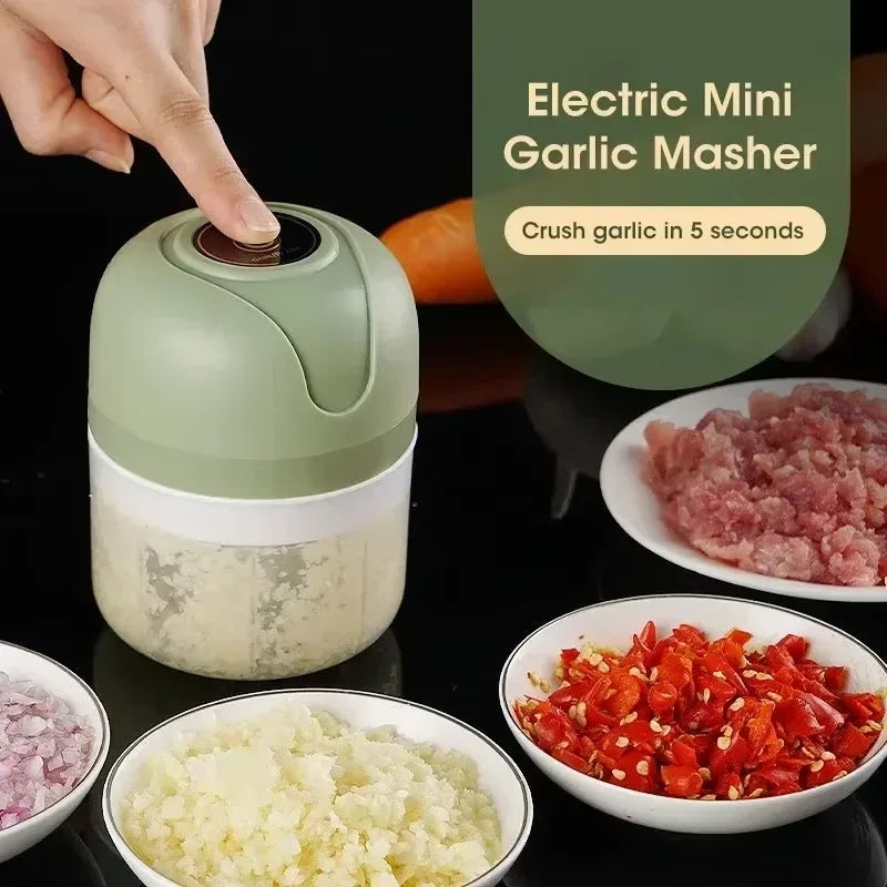 الیکٹرک میٹ گرائنڈر اور ویجیٹیبل ہیلی کاپٹر – 250ML USB