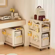 Rolling Under-Desk Storage Trolley – Multi-Tier Mobile Utility Cart