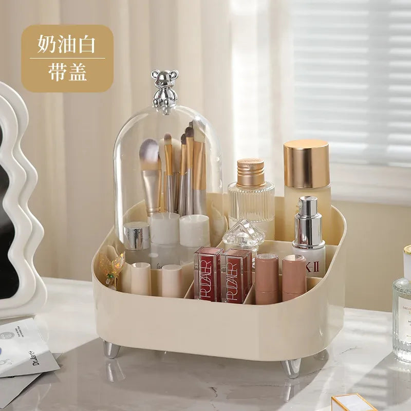 Large Capacity Makeup Organizer with Lid - Clarify.pk