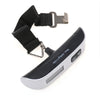 Backlit 50kg Digital Luggage Scale Portable Handheld with Hook and Strap Battery Powered for Suitcase Travel or Shipping