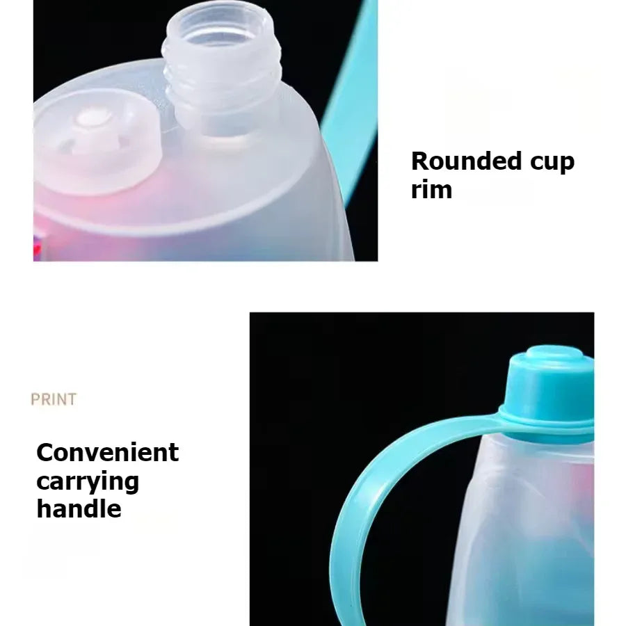 Transparent Spray Bottle – Large Capacity Summer Sports Cup - Clarify.pk