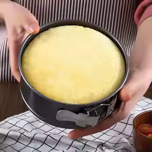 3-Piece Professional Non-Stick Springform Cake Pan Set