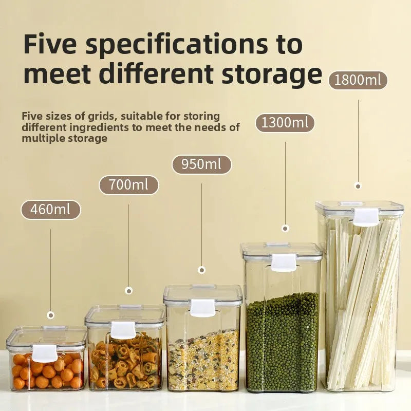 5pc Airtight Food Storage Containers Set