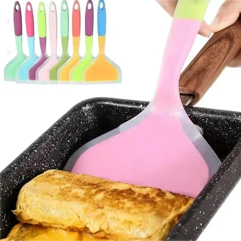 Silicone Pancake Spatula – Heat-Resistant Kitchen Tool - Clarify.pk