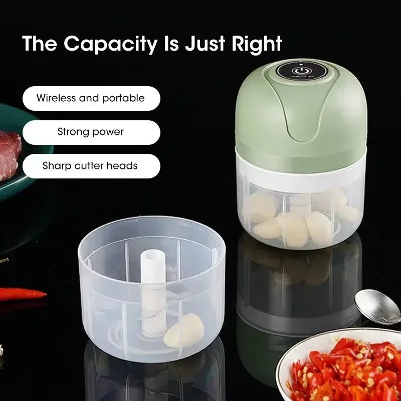 الیکٹرک میٹ گرائنڈر اور ویجیٹیبل ہیلی کاپٹر – 250ML USB