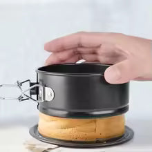 3-Piece Professional Non-Stick Springform Cake Pan Set
