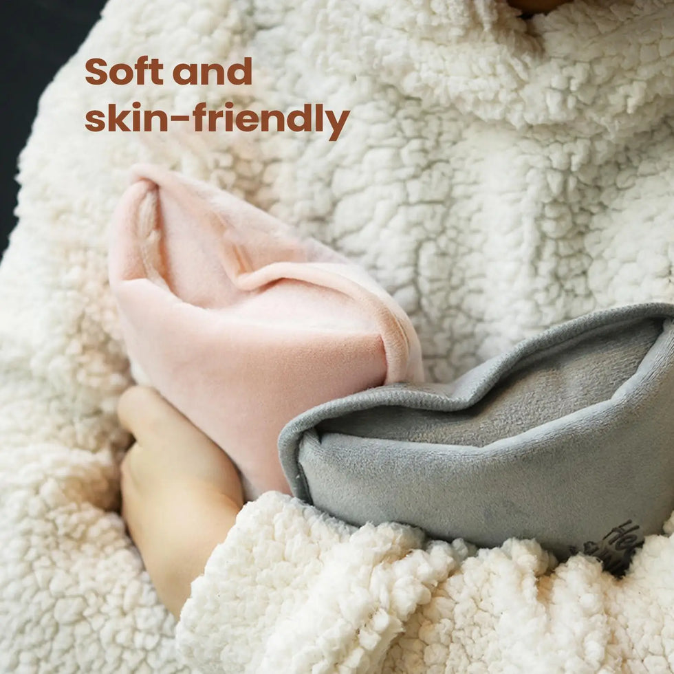 Electric Hot Water Bottle – Heat Pad for Pain Relief