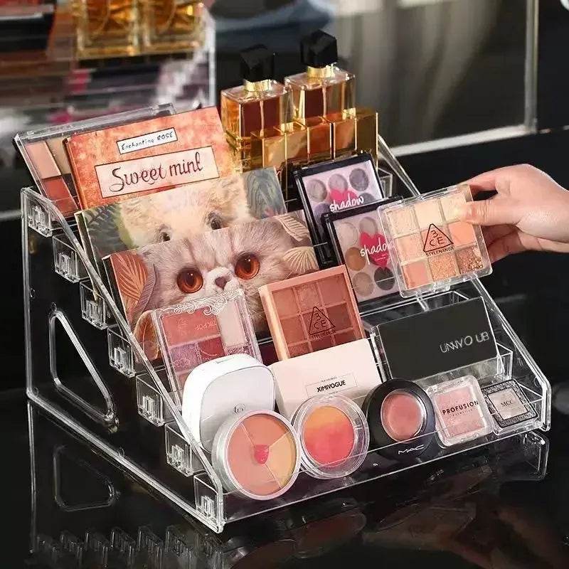 Acrylic Cosmetic Storage Box – Transparent Makeup Organizer