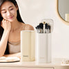 Automatic Lifting Makeup Brush Organizer Four Grid Storage Cosmetic Tools eyeliner eyebrow pencil dust-proof brush bucket