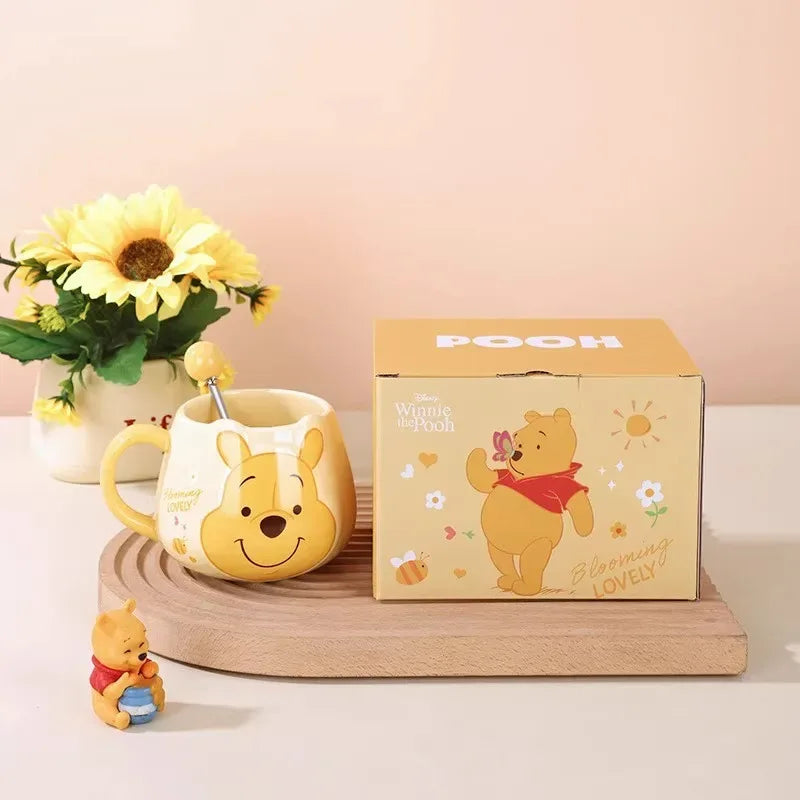 پریمیم کارٹون کریکٹر مگ سیٹ - 450 ملی لٹر کڈز واٹر کپ (رینڈم کلر/ہر ایک)