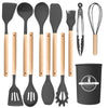 12-Piece Silicone Utensil Set – Non-Stick Professional Cooking Tools