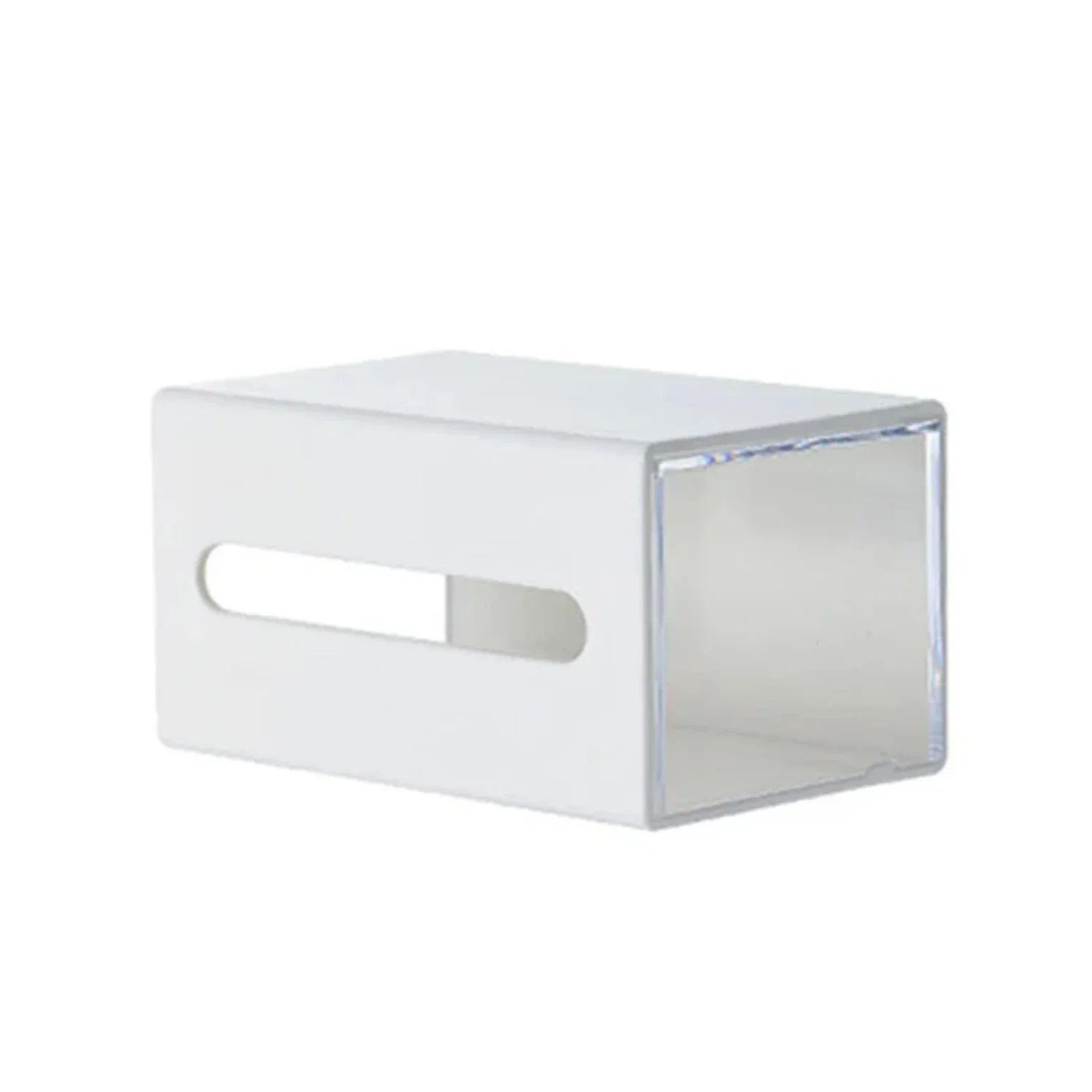 Punch-Free Makeup Cotton & Hair Clip Storage Box - Clarify.pk