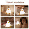 Duck LED Night Light – USB Rechargeable Silicone Lamp